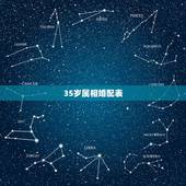 35岁属相婚配表，属相婚配