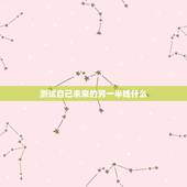 测试自己未来的另一半姓什么，测试你将来另一半的姓 是什么