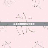 属牛的明星名星有哪些 属牛最富贵的出生时辰