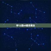 孕12周nt暗示男女，12周做的NT.有会看男女的嘛.
