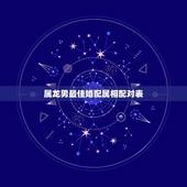 属龙男最佳婚配属相配对表，88年属龙男最佳婚配