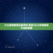 什么属相能镇住属虎的 属虎2022年谁都躲不过的劫难