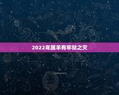 2022年属羊有牢狱之灾，2022 年有牢狱之灾的属相