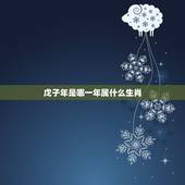 戊子年是哪一年属什么生肖，丁酉年是什么命