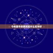 今年属牛的男孩起什么名字好，属牛出生的男宝宝取名