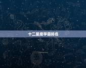 十二星座学霸排名，十二星座谁是学霸？