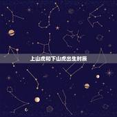 上山虎和下山虎出生时辰，辰时是上山虎还是下山虎