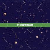 1965年蛇的运势，一九六五年属蛇的运势