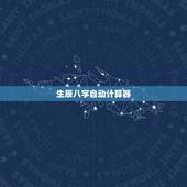 生辰八字自动计算器，生辰八字计算器