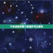 今年清明节哪个属相不可以祭拜，2011清明节哪些属相的人不宜去扫墓