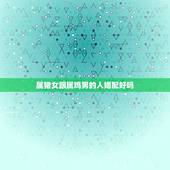 属猪女跟属鸡男的人婚配好吗，男属鸡女属猪婚配好吗