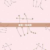 算命一生运势，请算命高人看看这个人一生的命理、运势、成就及婚姻如何？