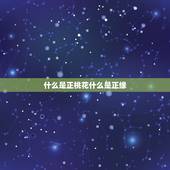 什么是正桃花什么是正缘，4朵正缘桃花多说明什么