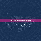 2022年属牛几点出生更好，12生肖2022年运势大全
