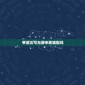甲辰女可与庚申男婚配吗，庚申男与庚寅女婚配如何
