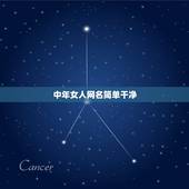 中年女人网名简单干净，中年女人用什么网名，成熟优雅气质的