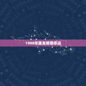 1988年属龙婚姻命运，1988年5月6号的婚姻