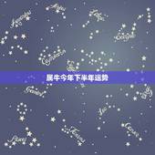 属牛今年下半年运势，属牛今年运势方位