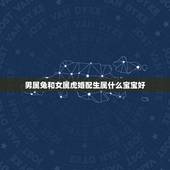 男属兔和女属虎婚配生属什么宝宝好，男属兔、女属虎，生什么属相的孩子好？