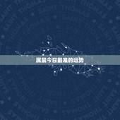 属鼠今日最准的运势，属鼠的今天运势几颗星