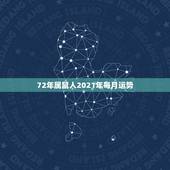 72年属鼠人2021年每月运势，1972年属鼠人2021年运势运程每月