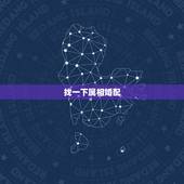 找一下属相婚配，属相婚配查询