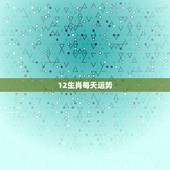 12生肖每天运势，十二生肖人生运势在什么地方买