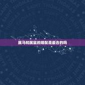 属马和属鼠的婚配是最合的吗，属马的女人和属鼠的能婚配吗？