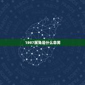 1987属兔是什么命男，1975年属兔是什么命男