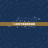 12生肖下周运势早知道，水墨先生每日生肖运势