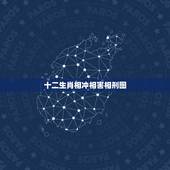 十二生肖相冲相害相刑图，十二生肖相冲对照表