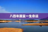 八四年属鼠一生命运，1984年属鼠36岁本命年