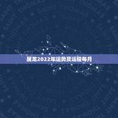 属龙2022年运势及运程每月，2021年属龙人的运势及运程？