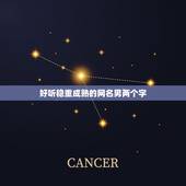 好听稳重成熟的网名男两个字，男人大气沉稳的网名2个字