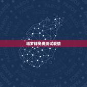 塔罗牌免费测试爱情，塔罗牌免费测试占卜爱情什么时候遇见爱情