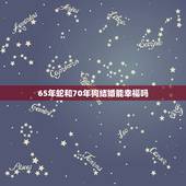 65年蛇和70年狗结婚能幸福吗，65年男蛇和70年女狗合吗