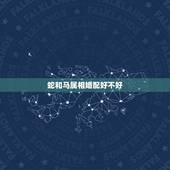 蛇和马属相婚配好不好，男属马女属蛇在一起合适吗？