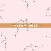 95年属猪2022结婚吉日，2022年结婚更好的属相