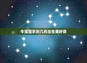牛宝宝农历几月出生更好命，农历8月属牛几号出生好
