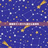 属相羊十一月十九是什么金命吗，1979年阳历11月19日的人是什么命