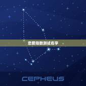 恋爱指数测试名字，爱情姓名配对测试