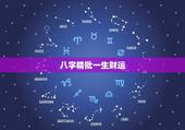 八字精批一生财运，请大师看看些八字一生财运如何。稍微说详细点。
