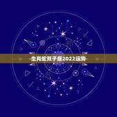 生肖蛇双子座2022运势，属蛇双子座性格和其他