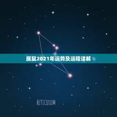 属鼠2021年运势及运程详解，属鼠人2021年每月运势运程每月