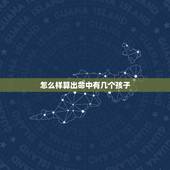 怎么样算出命中有几个孩子，测命中有几个孩子