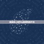 属鼠的人和什么属相性格不合，鼠跟什么属相不合