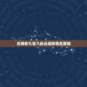 合婚依九宫八卦还是依地支属相，生肖合婚靠谱吗