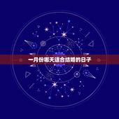 一月份哪天适合结婚的日子，男，19820110，女19860725一月