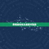 摩羯座和处女座配对指数，处女座和摩羯座的配对指数是多少？