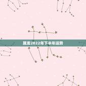 属龙2022年下半年运势，属龙人2022年运势及运程每月运程